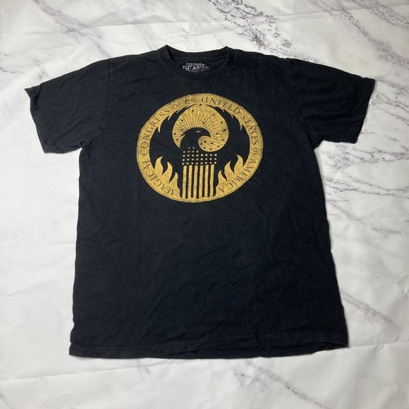 Fantastic Beasts and Where To Find Them T Shirt Womens Sz Large Magical Congress - Picture 1 of 4